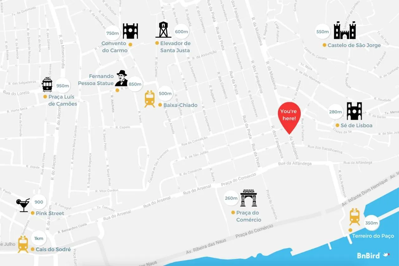 Downtown 75 Prestige In Baixa Apartment Lisbon